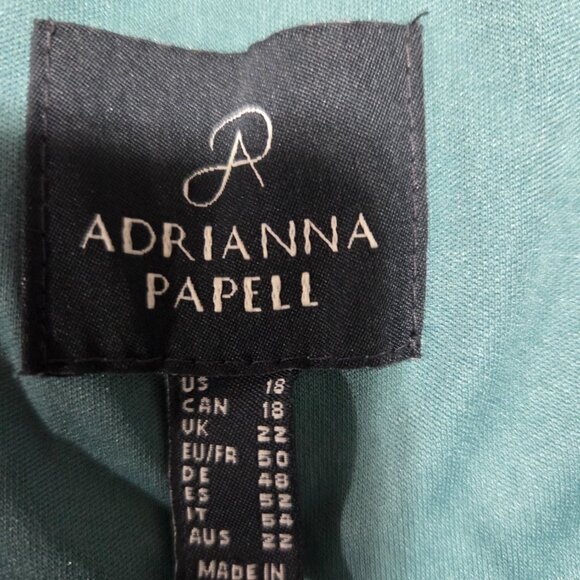 GOWN SEAGREEN ADRANA PAPELL - Picture 4 of 4